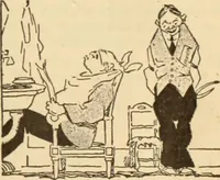 An illustration from Caricature. ed 1913 (1913)