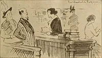 An illustration from Caricature. ed 1913 (1913)