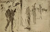 An illustration from Caricature. ed 1913 (1913)