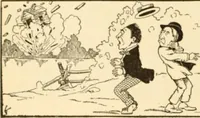 An illustration from Caricature. ed 1913 (1913)