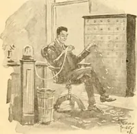 An illustration from Caricature. ed 1913 (1913)