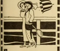 An illustration from Caricature. ed 1913 (1913)