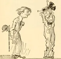 An illustration from Caricature. ed 1913 (1913)
