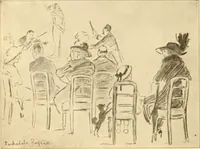 An illustration from Caricature. ed 1913 (1913)