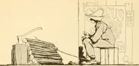 An illustration from Caricature. ed 1913 (1913)