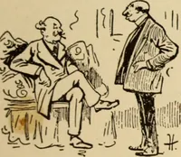An illustration from Caricature. ed 1913 (1913)