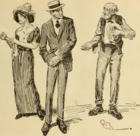 An illustration from Caricature. ed 1913 (1913)