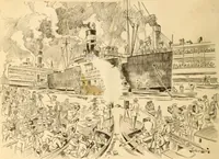 An illustration from Caricature. ed 1913 (1913)