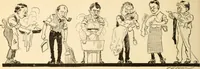 An illustration from Caricature. ed 1913 (1913)
