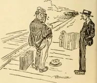 An illustration from Caricature. ed 1913 (1913)