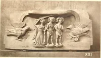 An illustration from Carvings and sculptures of Worcester Cathedral (1873)