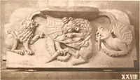 An illustration from Carvings and sculptures of Worcester Cathedral (1873)