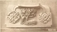 An illustration from Carvings and sculptures of Worcester Cathedral (1873)