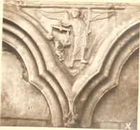 An illustration from Carvings and sculptures of Worcester Cathedral (1873)