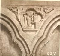 An illustration from Carvings and sculptures of Worcester Cathedral (1873)