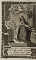 An illustration from La vie de la seraphique mere sainte Terese de Iesus, fondatrice des Carmes déchaussez & des Carmelites déchaussées (1670)
