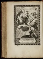 An illustration from La vie de la seraphique mere sainte Terese de Iesus, fondatrice des Carmes déchaussez & des Carmelites déchaussées (1670)