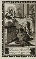 An illustration from La vie de la seraphique mere sainte Terese de Iesus, fondatrice des Carmes déchaussez & des Carmelites déchaussées (1670)
