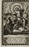 An illustration from La vie de la seraphique mere sainte Terese de Iesus, fondatrice des Carmes déchaussez & des Carmelites déchaussées (1670)