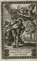An illustration from La vie de la seraphique mere sainte Terese de Iesus, fondatrice des Carmes déchaussez & des Carmelites déchaussées (1670)