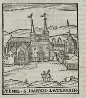 Picture 1 of 64 from Le cose maravigliose dell’alma città di Roma (1595), leaf 12
