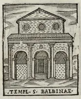 Picture 35 of 64 from Le cose maravigliose dell’alma città di Roma (1595), leaf 140