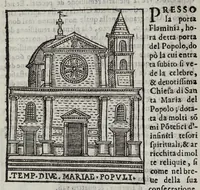 Picture 5 of 64 from Le cose maravigliose dell’alma città di Roma (1595), leaf 29