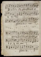 An illustration from [Mexican choir books] [v. 1] (1600)