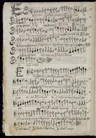 An illustration from [Mexican choir books] [v. 1] (1600)