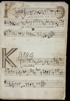 Picture 21 of 28 from [Mexican choir books] [v. 1] (1600), leaf 160