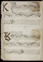 An illustration from [Mexican choir books] [v. 1] (1600)