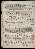 An illustration from [Mexican choir books] [v. 1] (1600)