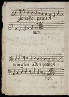 An illustration from [Mexican choir books] [v. 1] (1600)