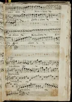 An illustration from [Mexican choir books] [v. 2] (1600)