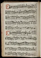 An illustration from [Mexican choir books] [v. 4] (1600)