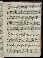An illustration from [Mexican choir books] [v. 4] (1600)