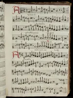 An illustration from [Mexican choir books] [v. 4] (1600)