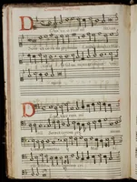 An illustration from [Mexican choir books] [v. 4] (1600)