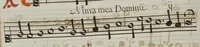 An illustration from [Mexican choir books] [v. 4] (1600)