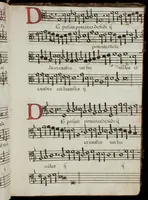 An illustration from [Mexican choir books] [v. 4] (1600)