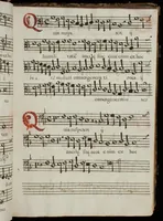 An illustration from [Mexican choir books] [v. 4] (1600)