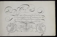 An illustration from Livre d'écriture (1668)