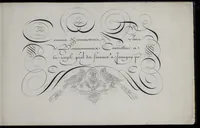 An illustration from Livre d'écriture (1668)