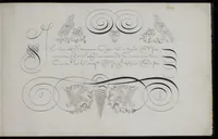 An illustration from Livre d'écriture (1668)