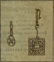 An illustration from Caspari Bartholini Thom. F. De inauribus veterum syntagma : accedit Mantissa ex Thomae Bartholini Miscellaneis medicis de Annulis narium (1676)