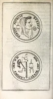 An illustration from Caspari Bartholini thom. f. De inauribus veterum syntagma ; accedit mantissa ex Thomae Bartholini miscellaneis medicis De annulis narium (1676)