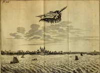 An illustration from Casparis Barlaei Rerum per octennium in Brasilia et alibi gestarum : sub praefectura illustrissimi comitis I. Mauritii Nassaviae &c. comitis, historia (1660)