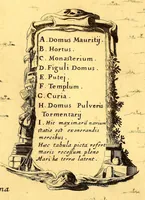 An illustration from Casparis Barlæi, rerum per octennium in Brasilia et alibi nuper gestarum, sub præfectura illustrissimi Comitis I. Mauritii, Nassoviæ, &c. comitis, nunc Vesaliæ gubernatoris & equitatus fderatorum Belgii ordd. sub Auriaco ductoris, historia (1647)