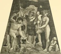An illustration from Cassoni: Truhen und Truhenbilder der italienischen Früh-Renaissance. Ein Beitrag zur profanmalerei im Quattrocento (1915)