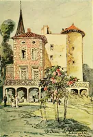 An illustration from Castles and chateaux of old Burgundy and the border provinces (1909)
